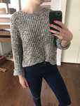 Szary swterek Pull & Bear