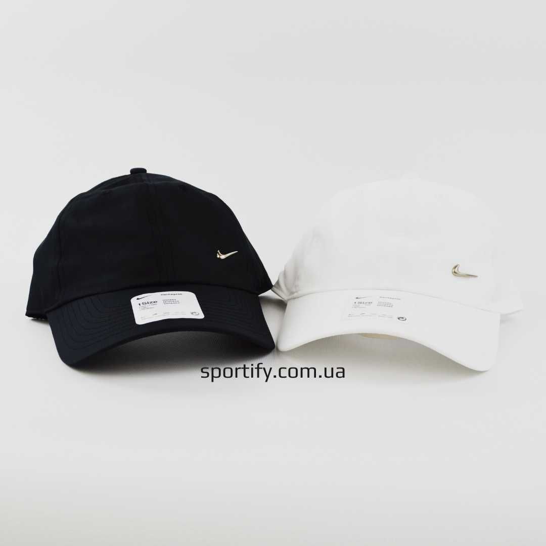 Кепка nike u nsw h86 cap nk metal swoosh 943092-010 бейсболка найк