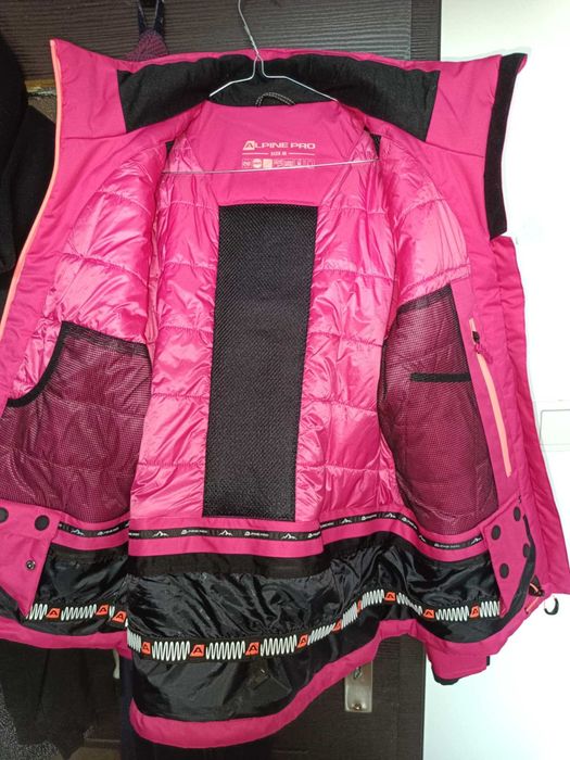 Damska kurtka narciarska Alpine Pro Reama Pink M