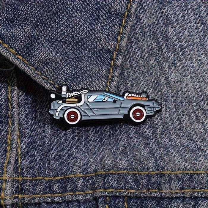 NOVO - Pin do Filme - Regresso ao Futuro (DeLorean)