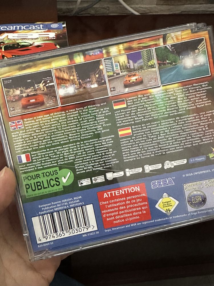 Dreamcast MSR Metrópolis Street Racer