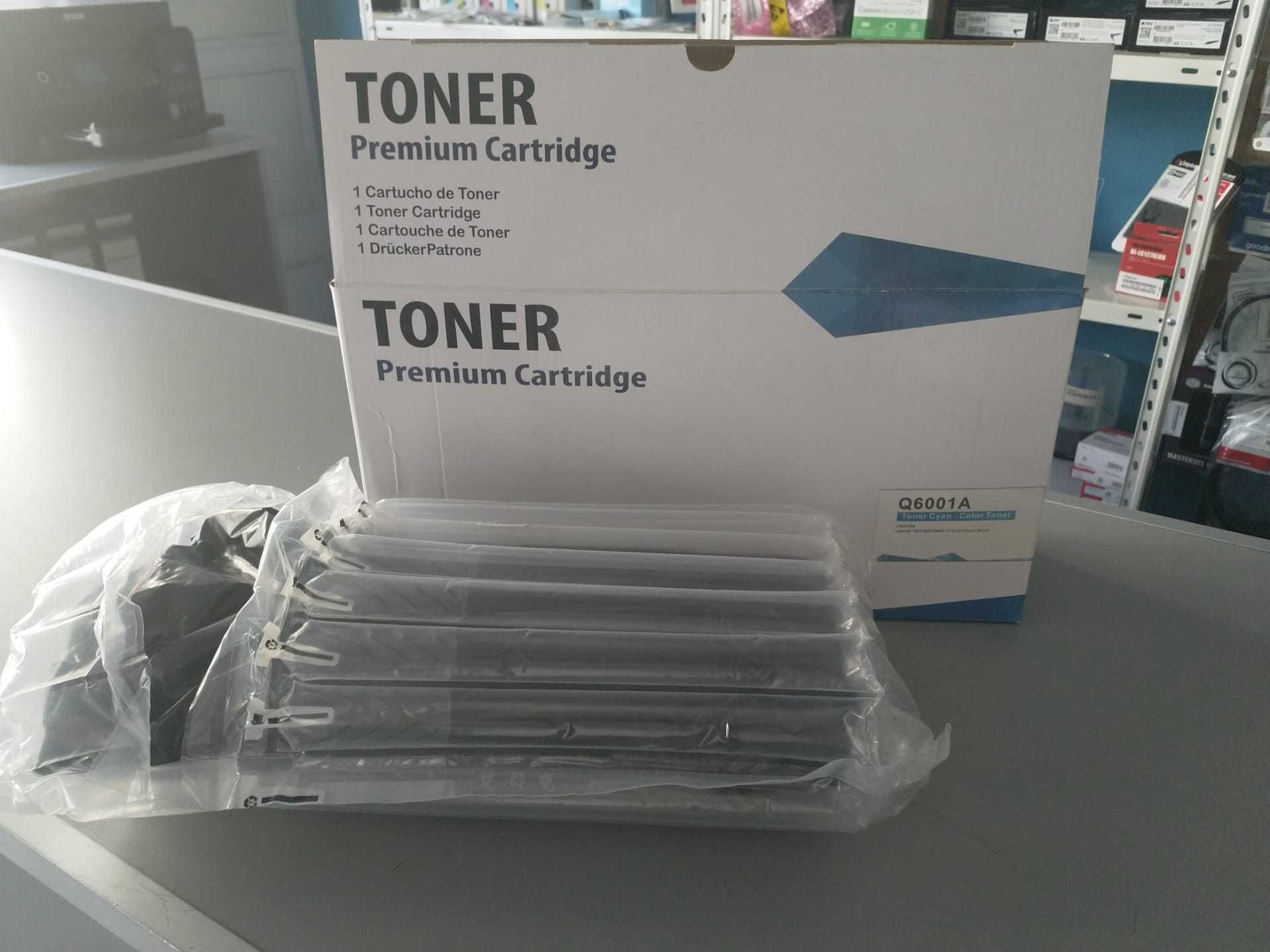 Toner Compativel HP 124A Q6001A Azul Novo