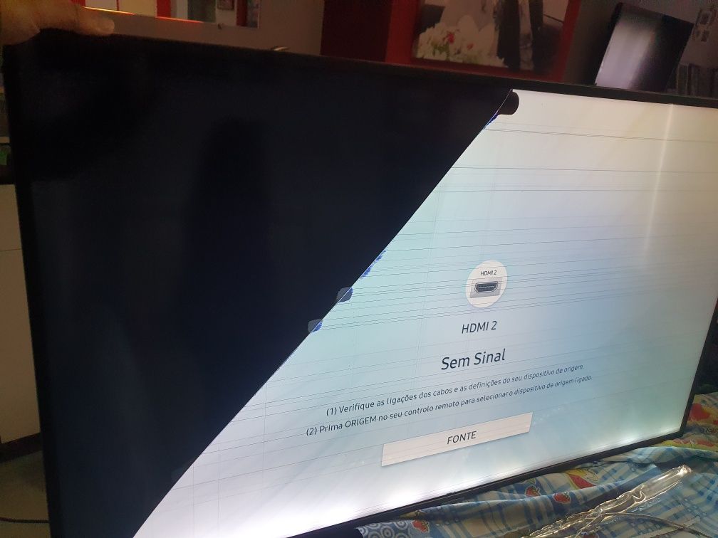 Smart tv samsung para peças