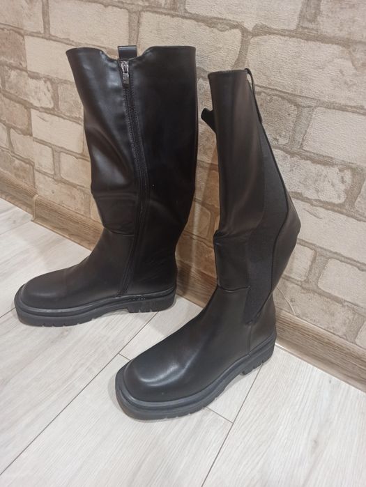 Женские ботфорты 38