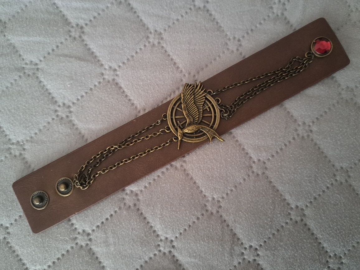 Hunger Games Jogos da Fome bracelete mockinjay mimo gaio - NOVO SELADO