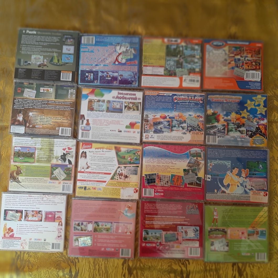 CD PC game увлекательные компьютерные игры для детей