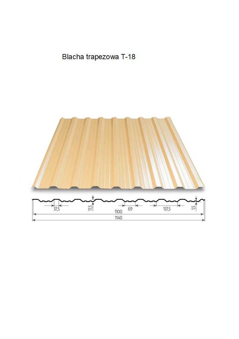 Blacha Blachodachówka Trapezowa Modułowa Trapez Producent Dost. Gratis