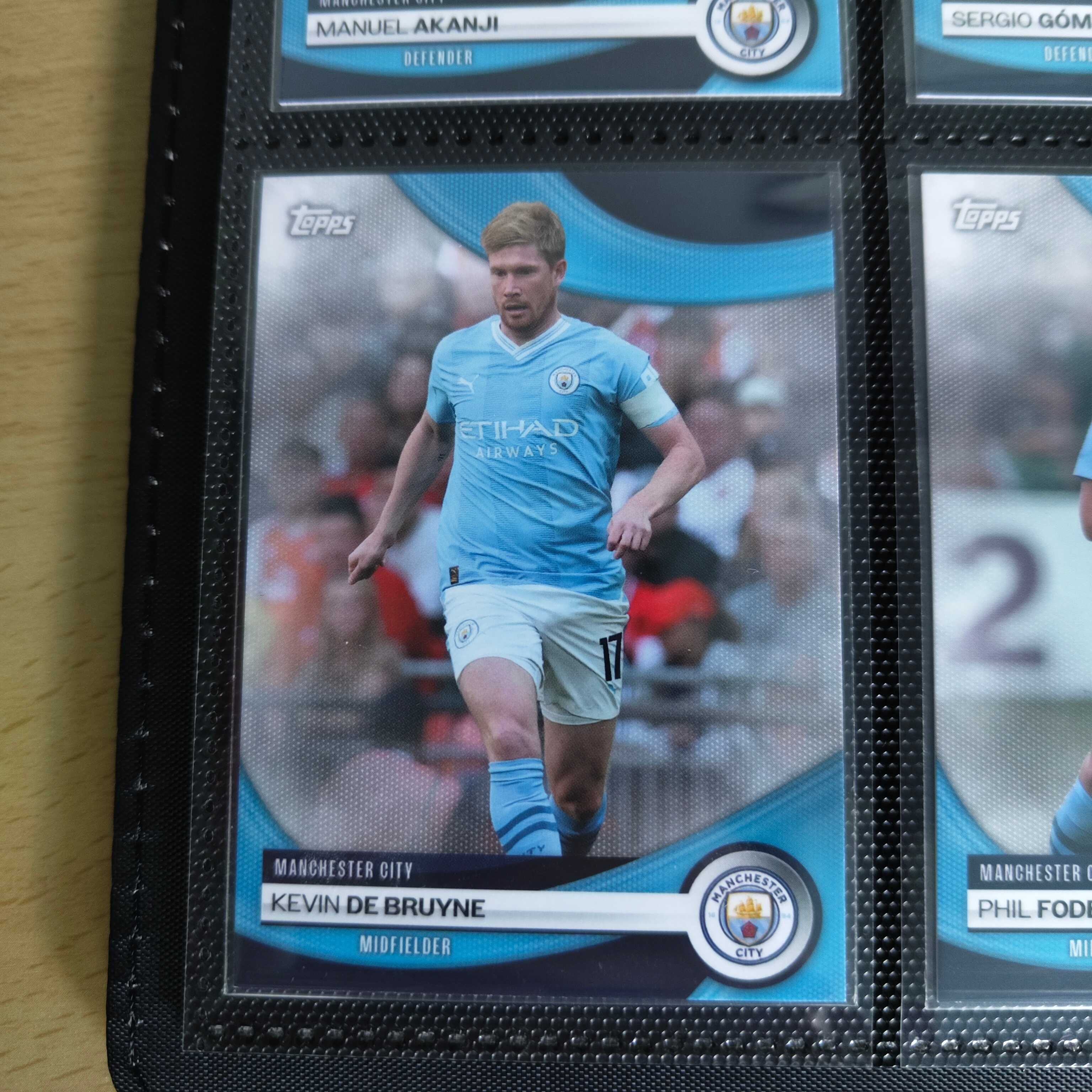 Cartas Manchester City Team Set