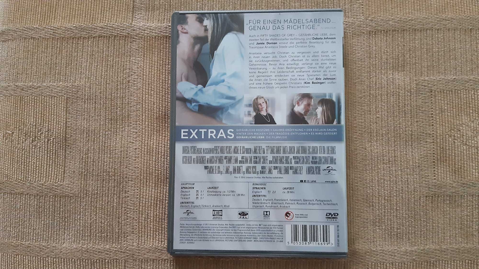 50 Twarzy Greya, Ciemniejsza strona Greya DVD