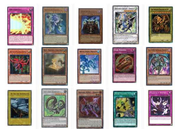 Parte 2 de cartas singles YU-GI-OH novas cartas, novas imagens