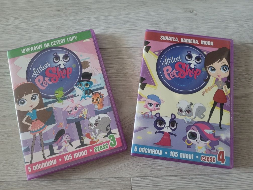 Littlest Pet Shop - bajki dla dzieci na DVD.