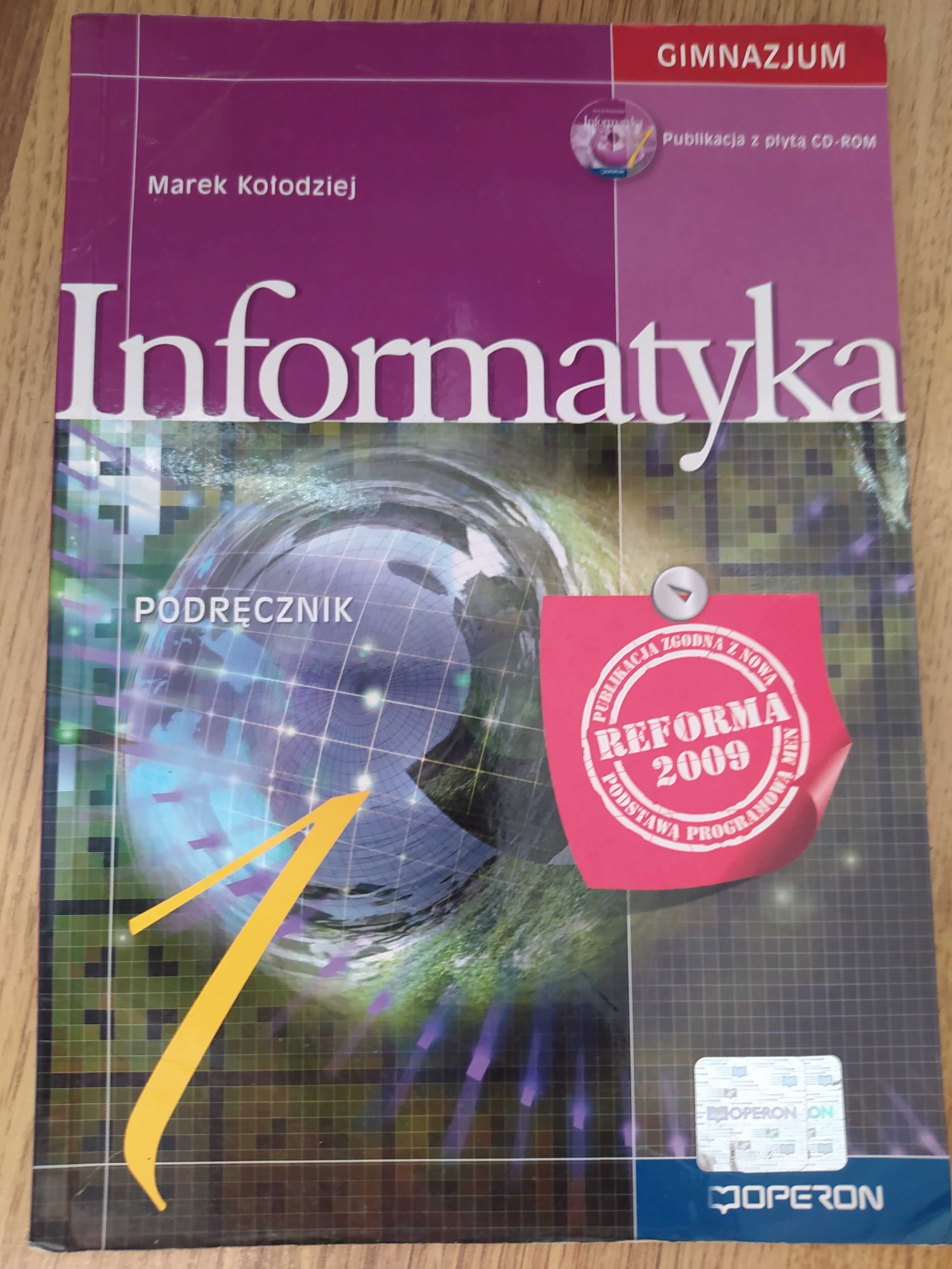 Informatyka 1 podręcznik Operon