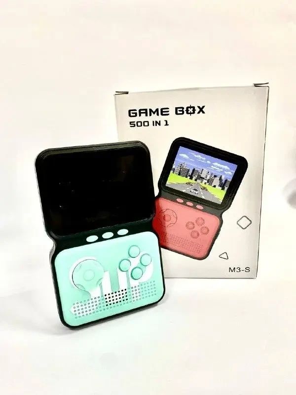 Портативная игровая консоль Game Box Power Sup M3 500 в 1