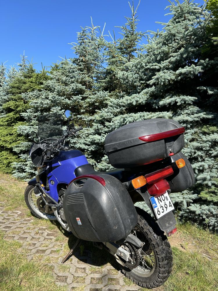 Motocykl honda transalp