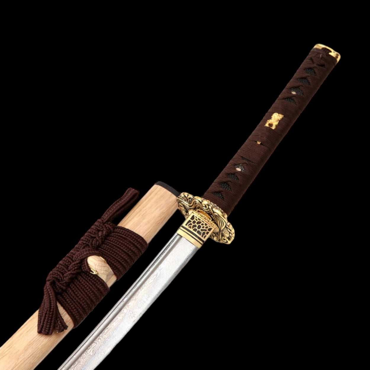 Miecz Katana Trening Damas Skrzynia Stojak Zestaw Do Konserwacji Ds076
