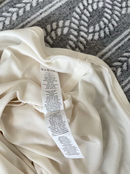 Kremowa sukienka Atmosphere nowa z metką i paskiem