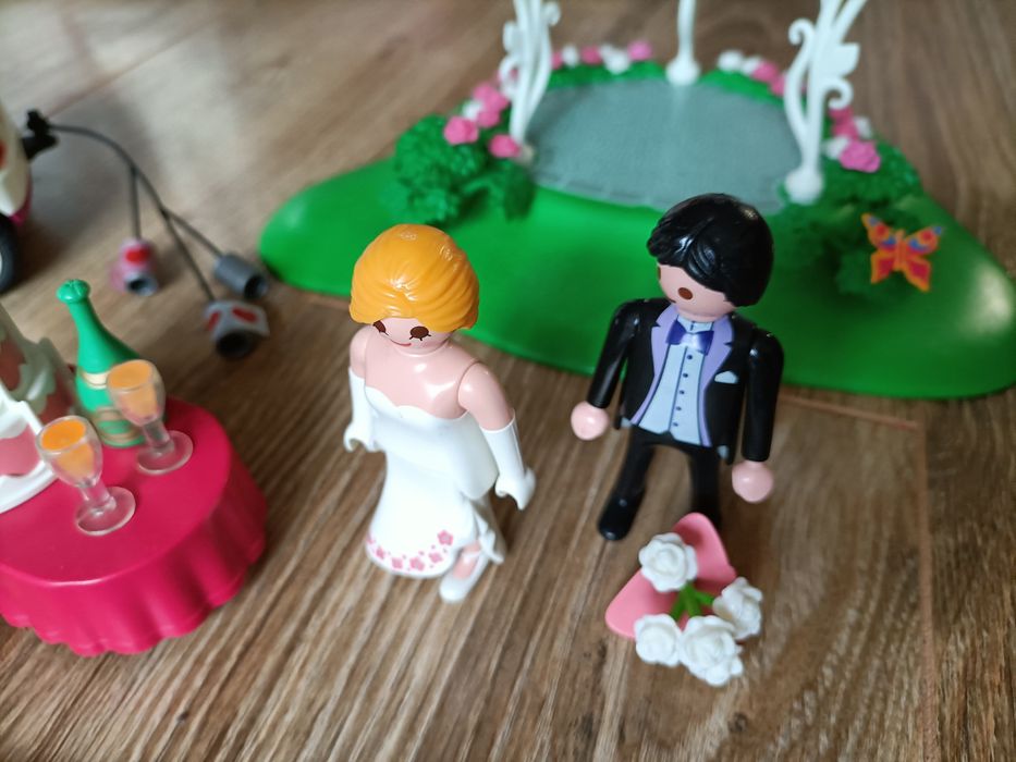 Zestaw Playmobil auto wesele para mloda