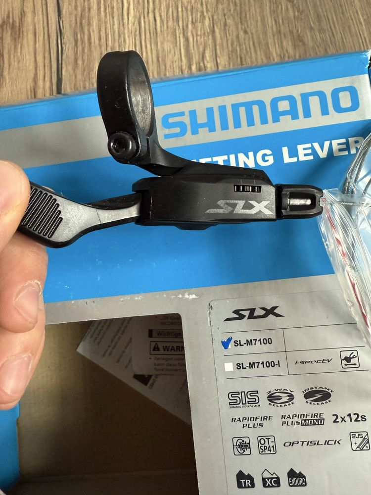Manetka shimano SLX do napędów 2x dwa na MTB