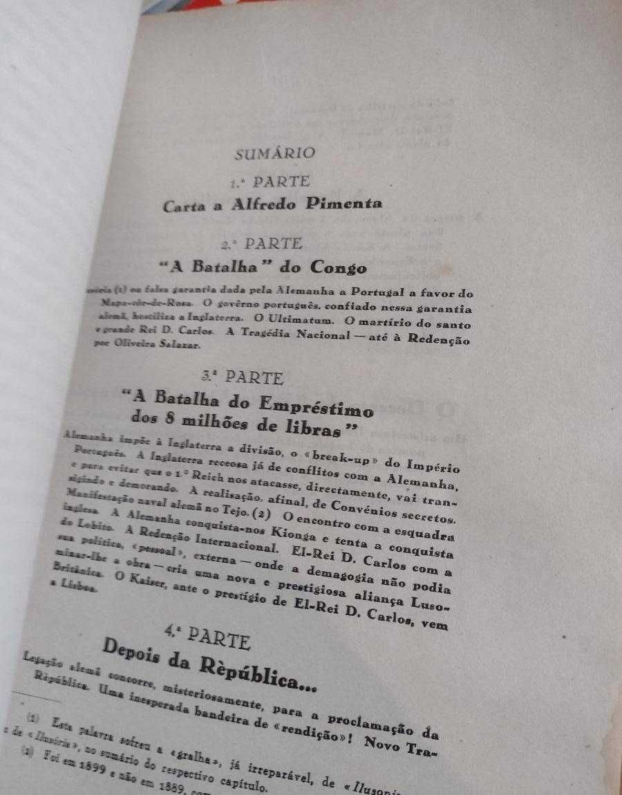A Tragédia Nacional Alemanha e Portugal - José D´Arruela 1940