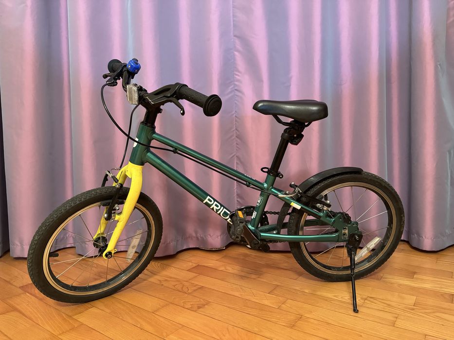 Дитячий велосипед Pride Glider 16 green