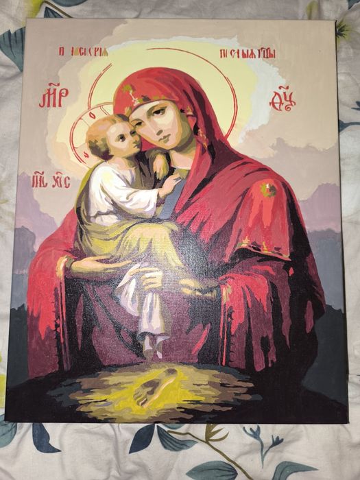 Мальовані ікони(за номерами)