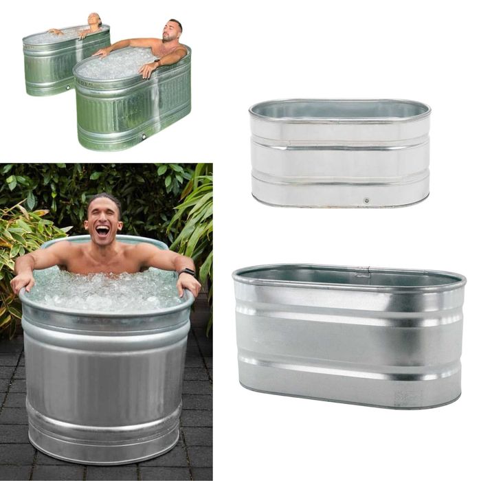 Wanna ZBIORNIK Na Wodę TANKOWIEC Pojec BALIA Ogrodowa STAL 380L Jakość