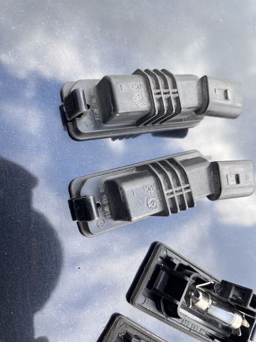 Подсветка номера Skoda SuperB 2, Passat B6, B7. Touran