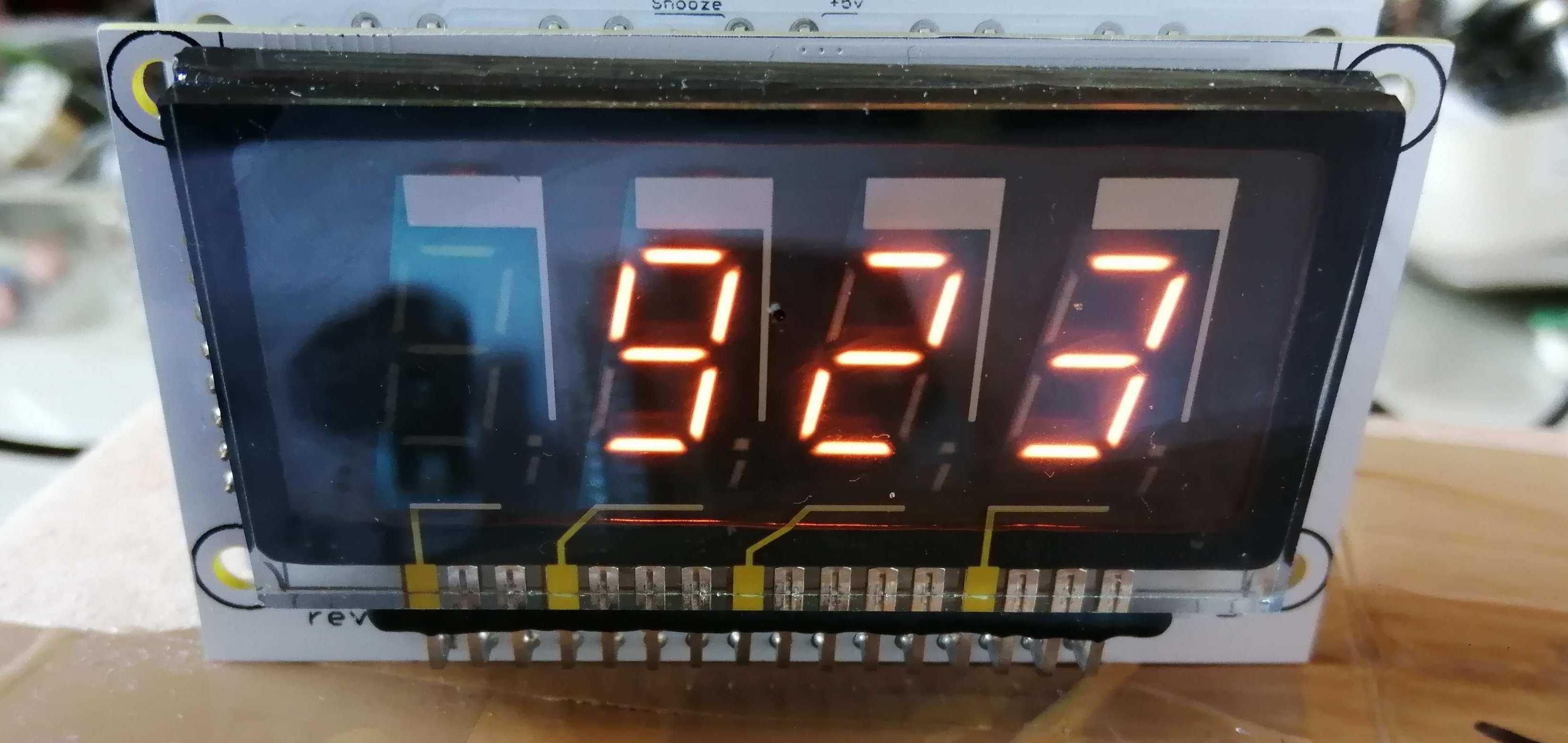 Nixie Clock. Часы на газоразрядном индикаторе панаплекс.