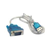 Переходник USB на COM (RS232 DB9 CH340 HL-340 кабель прошивка шнур)