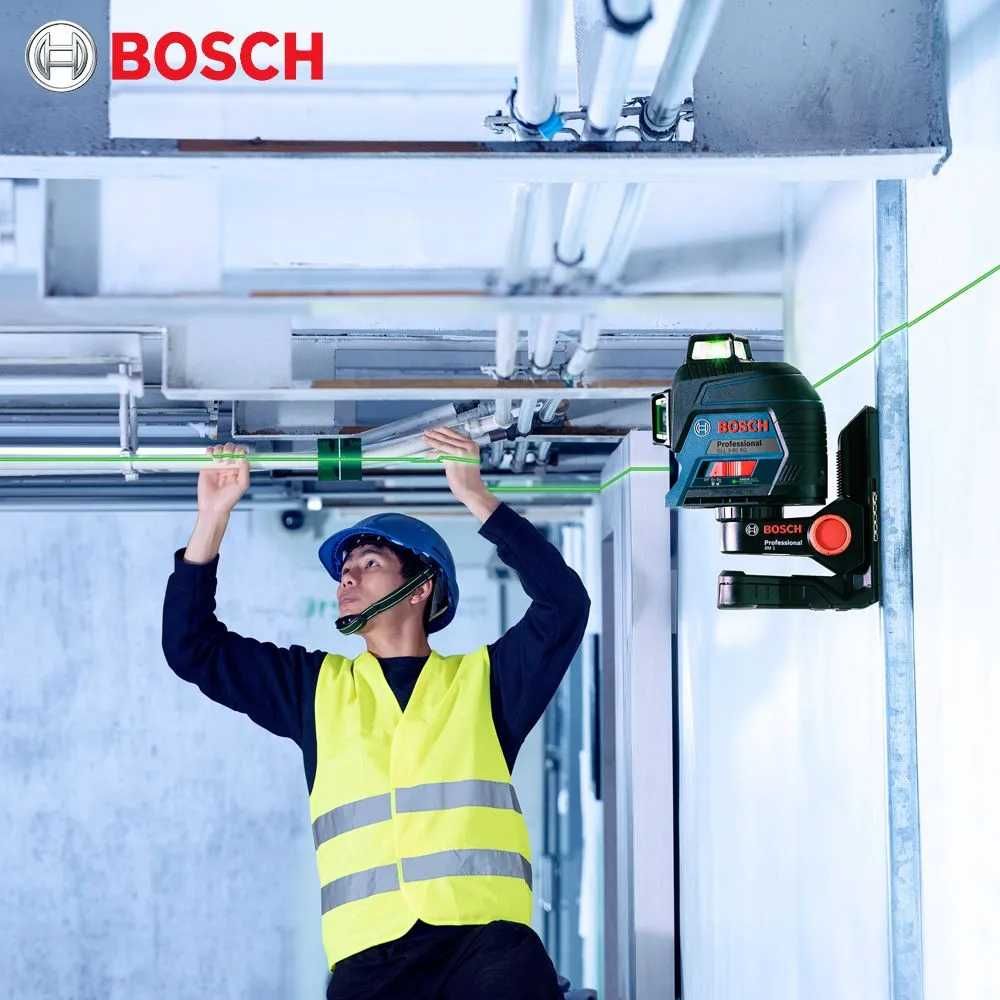 Лазерний рівень/нівелір Bosch - 3D(12 ліній) / Зелений промінь
