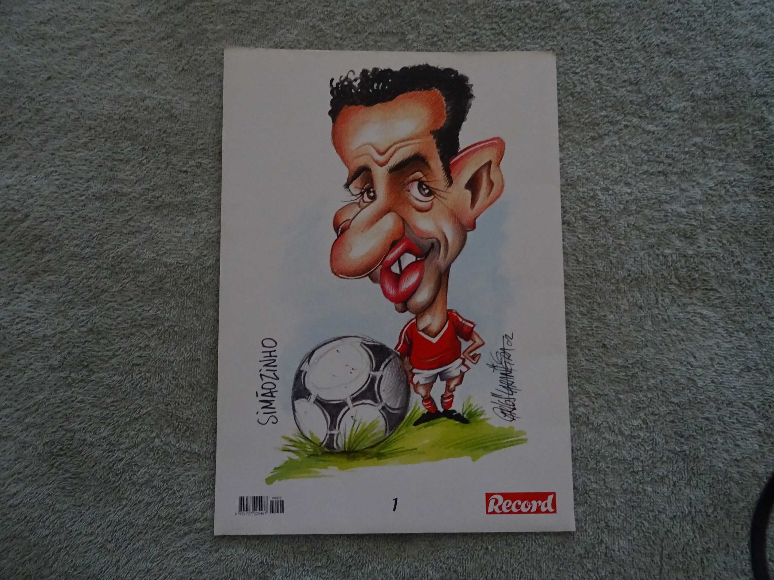 Desporto Revistas Dez Caricaturas Posters QuatroQuatroDois  Mourinho