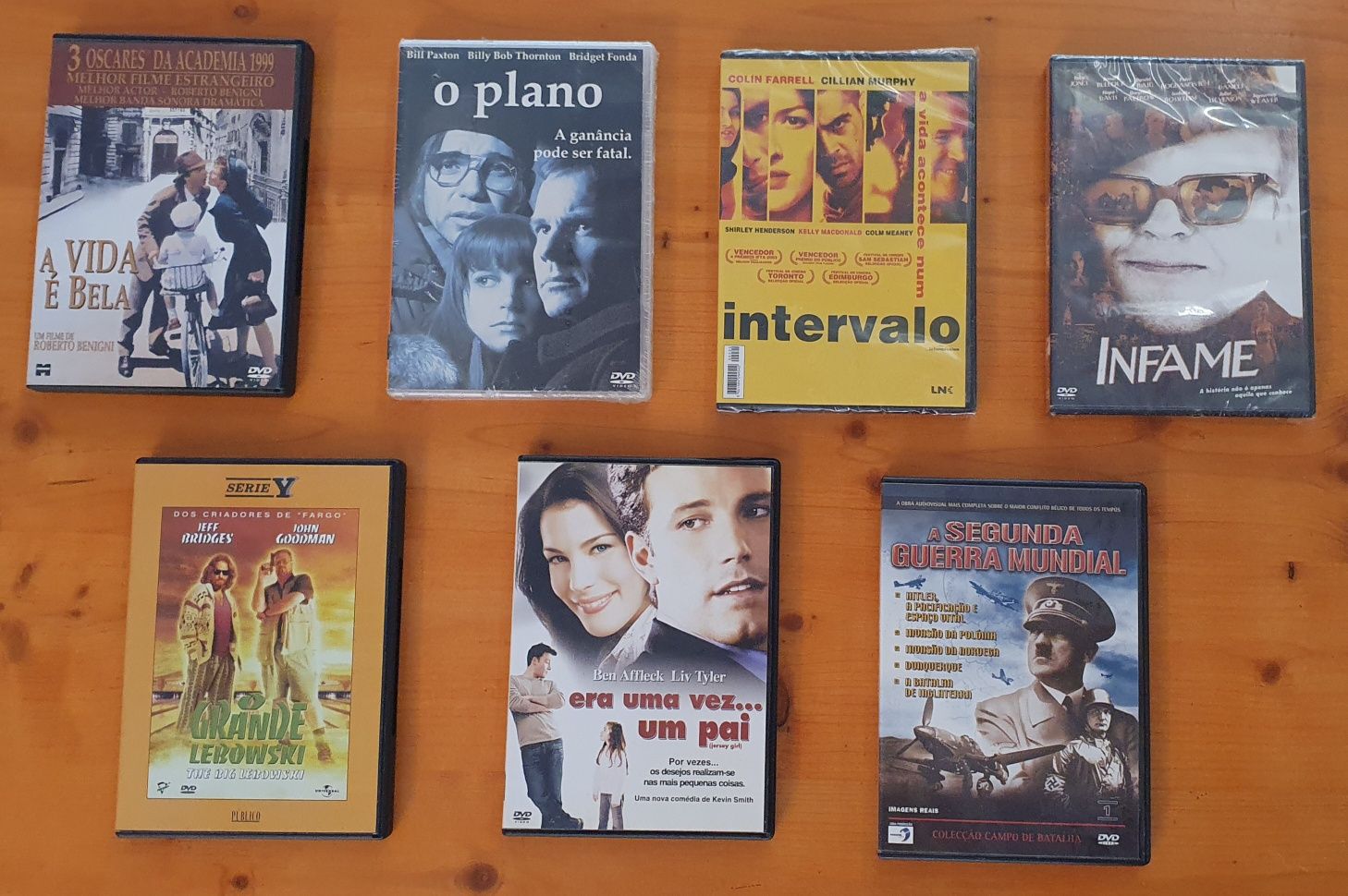 DVDs de grandes títulos Cinema