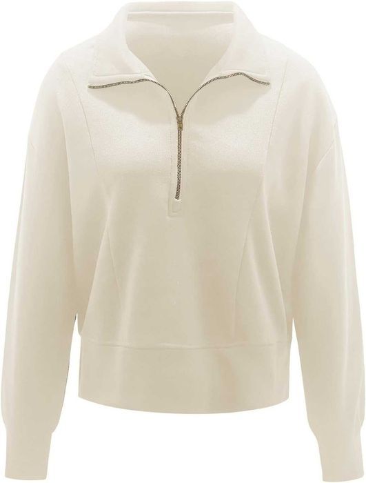 Nowa bluza damska / bluzka / sweter / pulower / beżowa XL !2261!