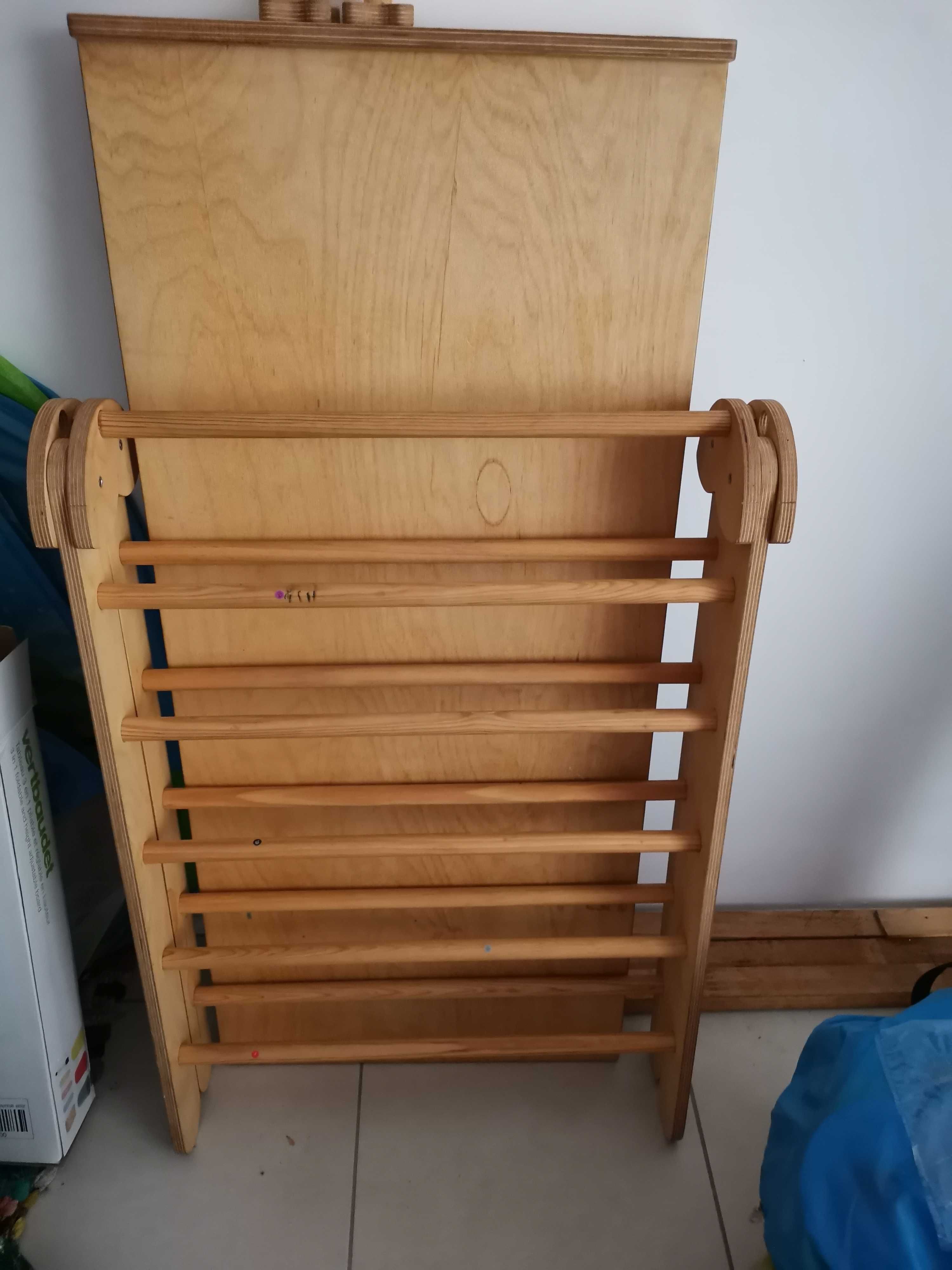 Triângulo de Pickler com prancha e escadinha