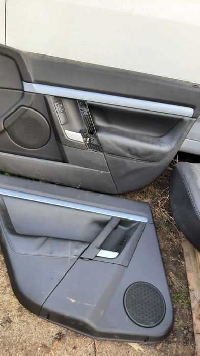 komplet półskórzanych foteli fotele półskóra vectra c sedan
