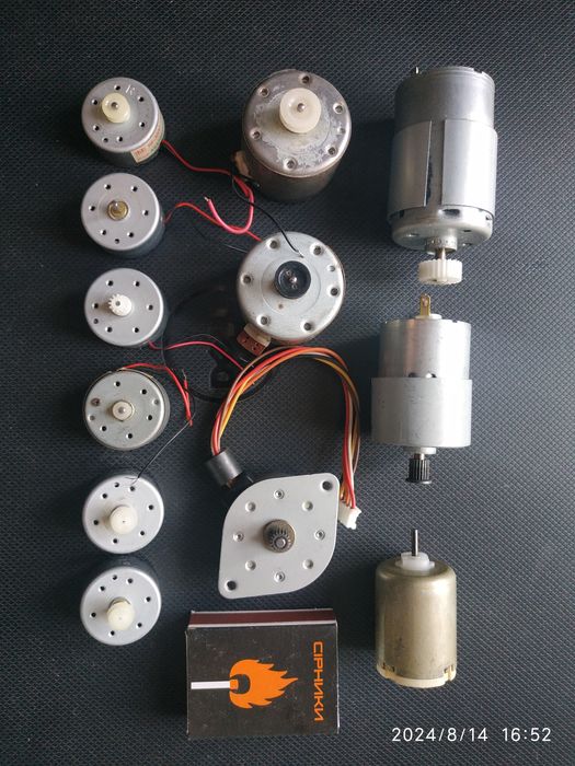 Микродвигатели для ПК, принтеров, магнитофонов и др. устройств
