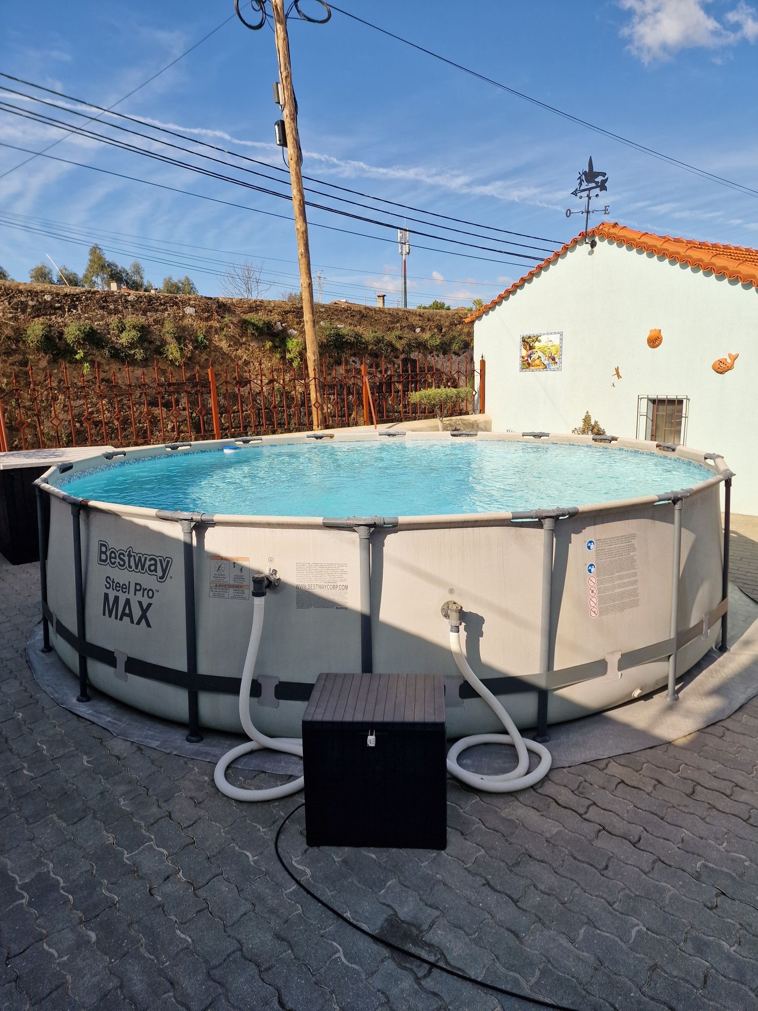 Piscina bestway 5,49x1,22