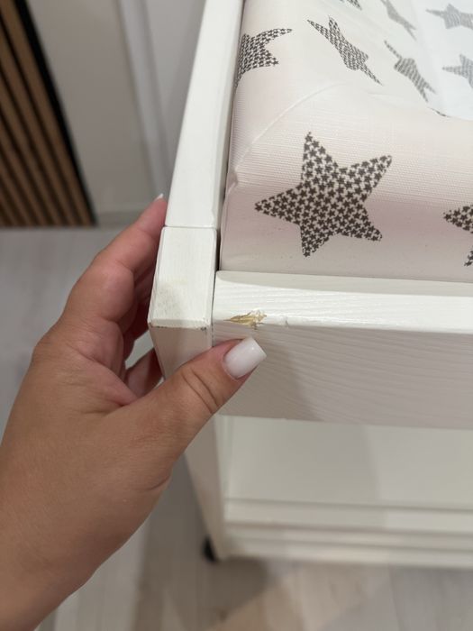 Przewiak  biały ikea +mata gratis