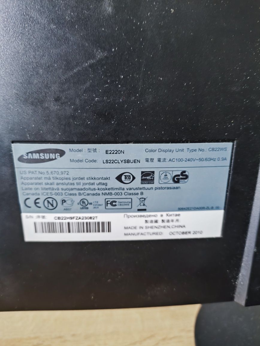 Monitor Samsung 22 cale E2220