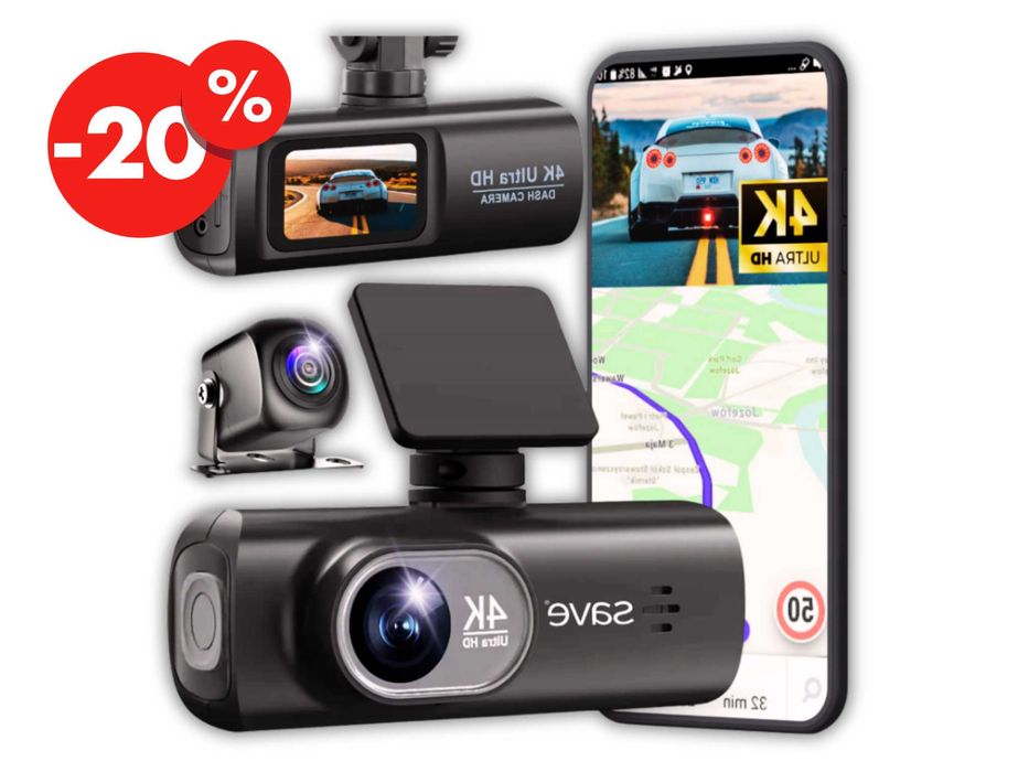 Rejestrator Jazdy WIDEOREJESTRATOR Kamera Samochodowa Kamerka Cofania