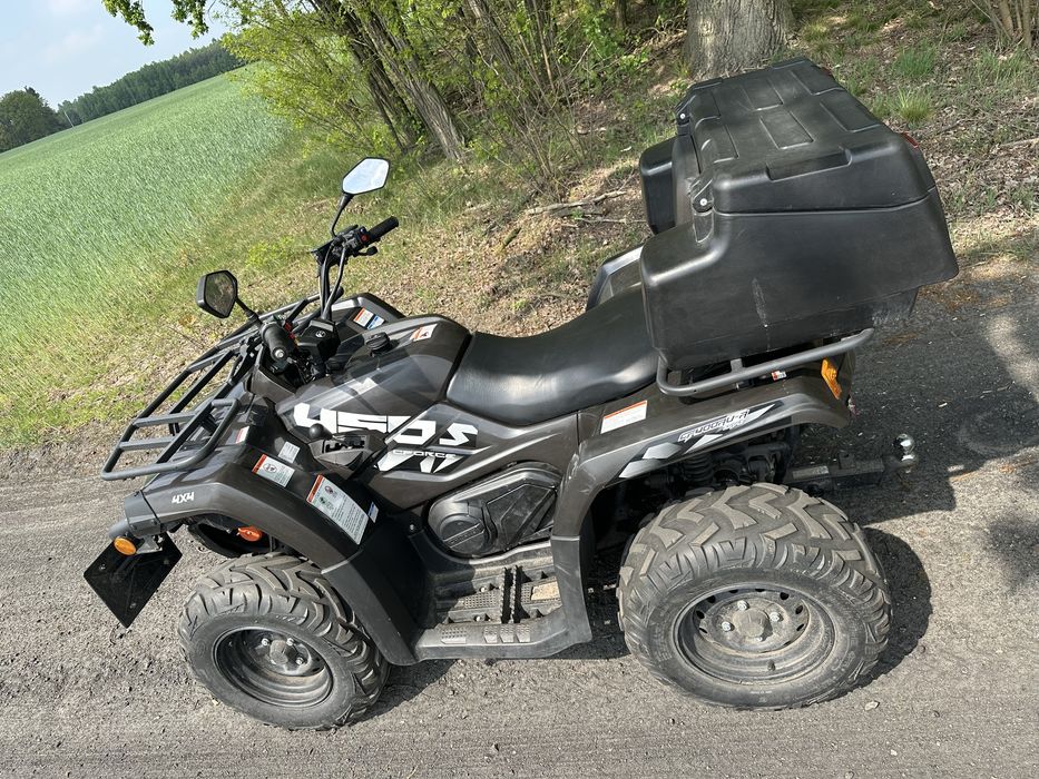 Quad CFmoto CForce 450S + pług sniezny