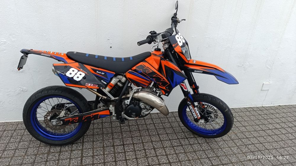 KTM exc 125 4kw carta 16 anos
