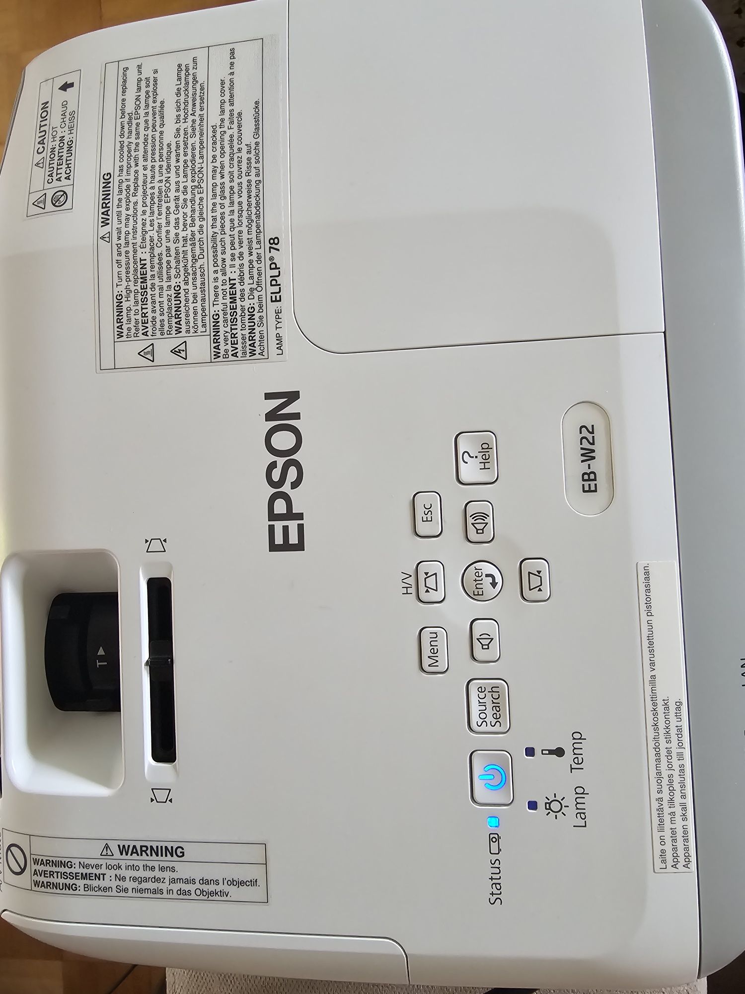 Epson EB-W22 Super Stan