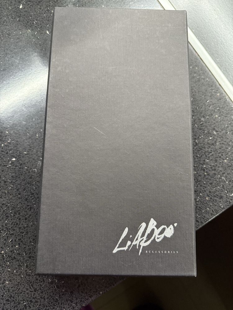Кожаные укороченные кожаные женские перчатки LiaBoo p.6,5