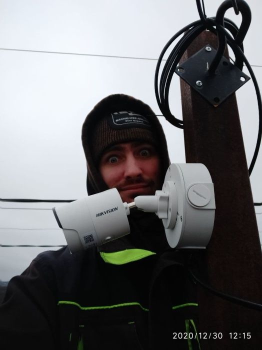 Монтаж обслуговування Відеоспостереження, Сигналізації, Відеодомофонів