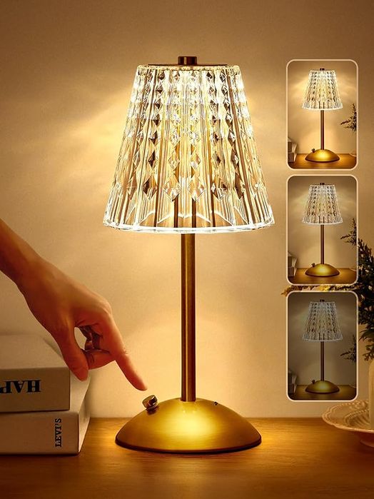 Lampa stołowa LED dotykowa One Fire z regulacją jasności