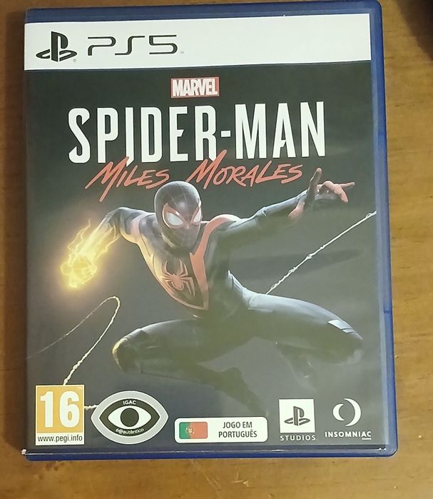 Jogo de playstation spider man miles morales
