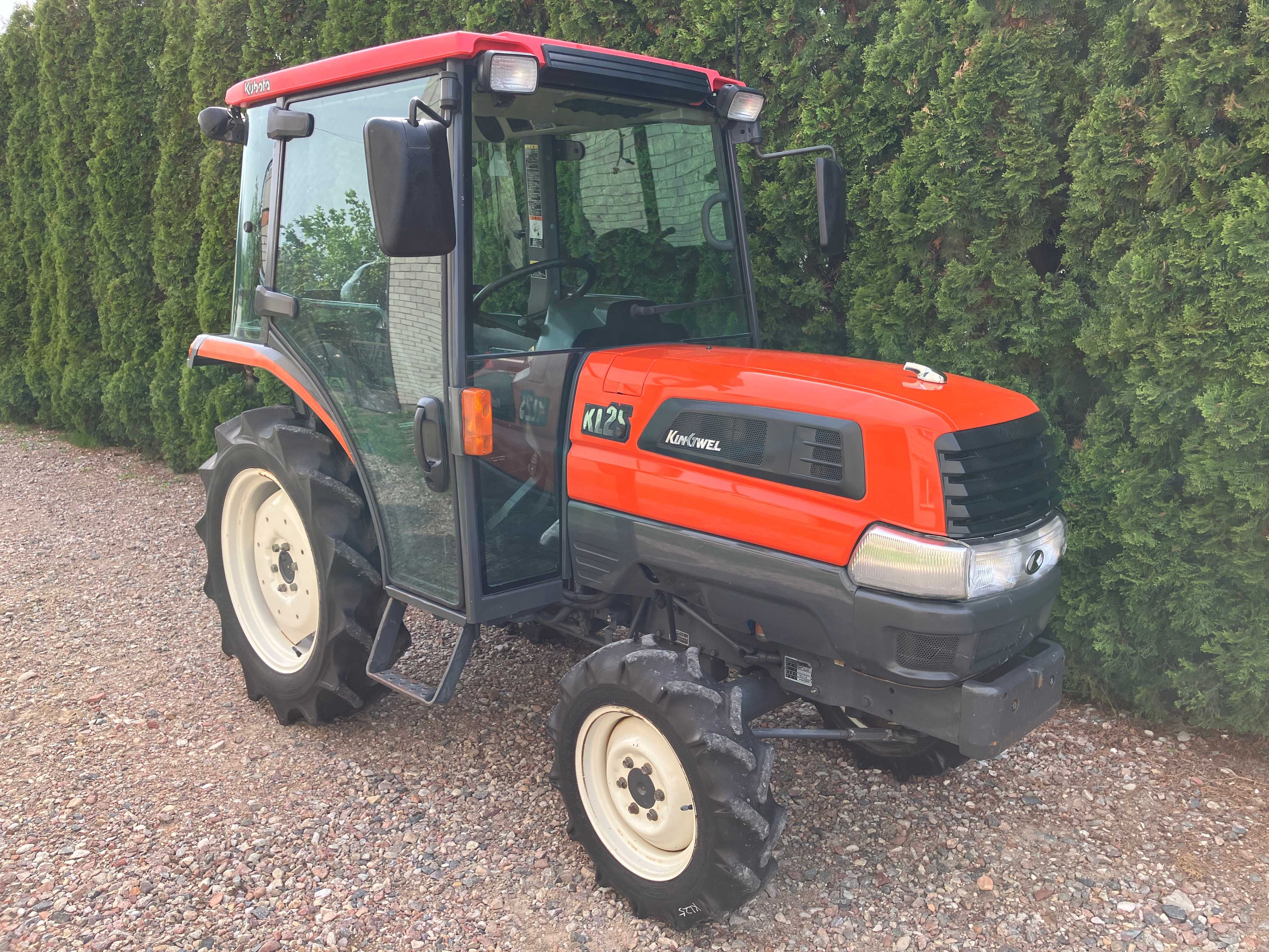 Mini Traktor Japoński Kubota KL25 Kabina Ogrodniczy Sadowniczy Ciągnik