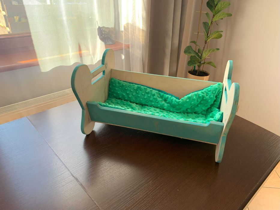 Łóżko dla kotów | Drewniane legowisko dla zwierząt