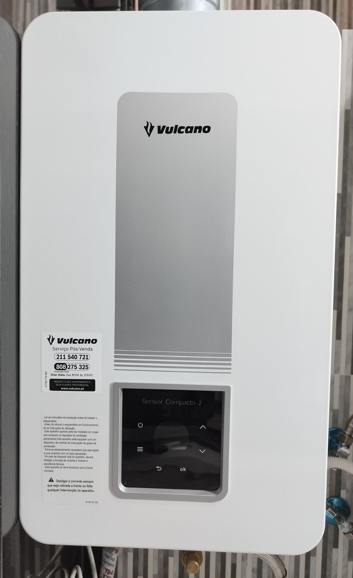 Esquentador Vulcano Sensor Compacto 2